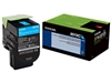Lexmark 801XC ( 80C1XC0 ) OEM "Return Program" Cyan Extra High Yield Laser Toner Cartridge