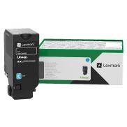 Lexmark 81C1XC0 OEM "Return Program" Cyan High Yield Toner Cartridge.  This Return Program / "Return Program" Laser toner cartridge is sold at a discount price and when empty, it is to be returned to Lexmark for remanufacturing or recycling.