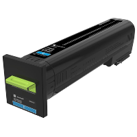 Lexmark 82K1HC0 OEM "Return Program" Cyan High Yield Laser Toner Cartridge