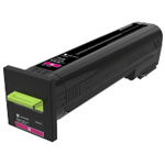Lexmark 82K1HM0 OEM "Return Program" Magenta High Yield Laser Toner Cartridge