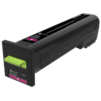 Lexmark 82K1HM0 OEM "Return Program" Magenta High Yield Laser Toner Cartridge