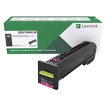 Lexmark 82K1XM0 OEM "Return Program" Magenta Extra High Yield Laser Toner Cartridge