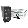 Lexmark 84C0H40 OEM Yellow High Yield Laser Toner Cartridge