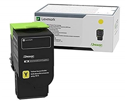 Lexmark C2310Y0 OEM "Return Program" Yellow Laser Toner Cartridge