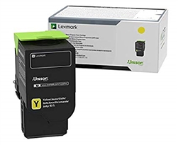 Lexmark C231HY0 OEM "Return Program" Yellow High Yield Laser Toner Cartridge