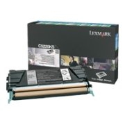 Lexmark C5200KS OEM "Return Program" Black Laser Toner Cartridge