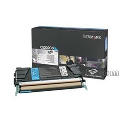 Lexmark C5202CS OEM Cyan Laser Toner Cartridge