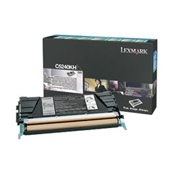 Lexmark C5242KH OEM Black High Yield Laser Toner Cartridge