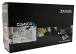 Lexmark C5342CX OEM Cyan Extra High Yield Laser Toner Cartridge