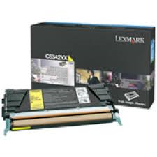 Lexmark C5342YX OEM Yellow Extra High Yield Laser Toner Cartridge
