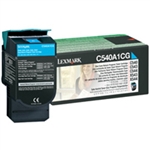 Lexmark C540A1CG OEM "Return Program" Cyan Laser Toner Cartridge