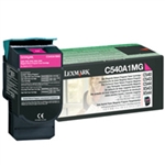 Lexmark C540A1MG OEM "Return Program" Magenta Laser Toner Cartridge