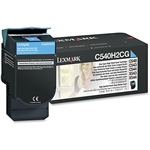 Lexmark C540H2CG OEM Cyan High Yield Laser Toner Cartridge