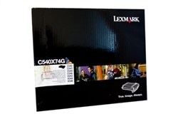 Lexmark C540X74G OEM Developer Kit includes Black, Cyan, Magenta and Yellow Developer Unit and Photoconductor Unit