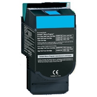 Lexmark C544X1CG ( C544X2CG ) Remanufactured Cyan Extra High Yield Laser Toner Cartridge