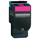 Lexmark C544X1MG ( C544X2MG ) Remanufactured Magenta Extra High Yield Laser Toner Cartridge
