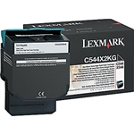 Lexmark C544X2KG OEM Black Extra High Yield Laser Toner Cartridge