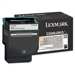 Lexmark C546U2KG OEM Black Extra High Yield Laser Toner Cartridge