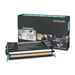 Lexmark C734A1KG OEM "Return Program" Black Laser Toner Cartridge