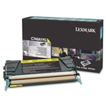 Lexmark C746A1YG OEM "Return Program" Yellow Laser Toner Cartridge