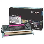 Lexmark C748H1MG OEM "Return Program" Magenta High Yield Laser Toner Cartridge
