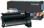 Lexmark C780A1CG OEM "Return Program" Cyan Laser Toner Cartridge