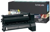 Lexmark C780A1YG OEM "Return Program" Yellow Laser Toner Cartridge