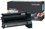 Lexmark C782X1MG OEM "Return Program" Magenta Extra High Yield Laser Toner Cartridge