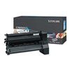 Lexmark C782X2CG OEM Cyan Extra High Yield Laser Toner Cartridge