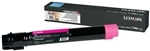 Lexmark C950X2MG OEM Magenta High Yield Laser Toner Cartridge
