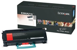 Lexmark E260A21A OEM Black Laser Toner Cartridge