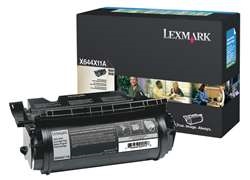 Lexmark X644X11A OEM "Return Program" Black Extra High Yield Laser Toner Cartridge