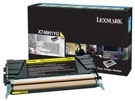 Lexmark X748H1YG OEM "Return Program" Yellow High Yield Laser Toner Cartridge