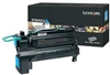 Lexmark X792X2CG OEM Cyan High Yield Laser Toner Cartridge