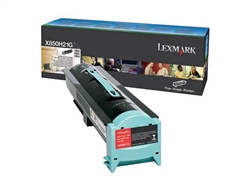 Lexmark X850H21G OEM Black Toner Cartridge; 30,000 Pgs