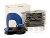 Printronix 107675-007 OEM Black Printer Ribbons (Box of 6); 100Yds,Text,50 Mill.Char. 