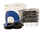 Printronix 107675-007 OEM Black Printer Ribbons (Box of 6); 100Yds,Text,50 Mill.Char. 