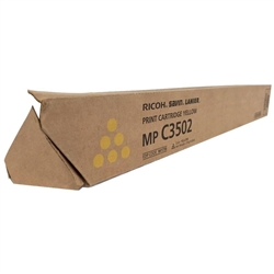 Ricoh 841736 OEM Yellow Laser Toner Cartridge