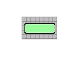 Seiko SLP-1GLB Green Address Labels 1 1/8" X 3 1/2" (130 Labels per roll / 1 roll per box)(Pack of 12)
