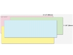 Seiko SLP-4AST Address Labels, Assorted Color 1 1/8" x 3 1/2" (130 labels/roll / 4 Rolls/Pack)