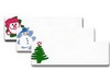 Seiko SLP-CHR Christmas Holiday Address Label - 3.5" Width x 1.14" Length - 1 Roll - Assorted