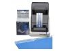 Seiko SLP-FLB Blue File Folder Labels, 9/16? x 3-7/16?, 130 labels/roll, 2 Rolls per Box