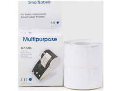 Seiko SLP-MRL Multipurpose Labels 1 1/8" x 2" (220 labels per roll / 2 rolls per box)(Pack of 6)