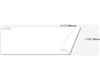 Seiko SLP-R2RL Removable Adhesive White Address Labels 1 1/8" x 3 1/2" (130 labels per roll / 2 rolls per box) 