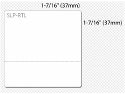 Seiko SLP-RTL Retail Labels 37mm x 37mm (560 labels per roll / 2 rolls per box)