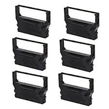 Star Micronics RC300B ( 80981611 ) Compatible Black Nylon Printer Ribbon ( pack of 6)