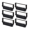 Star Micronics RC700B ( 30980730 ) ( 30980731 ) Compatible Black Fabric Printer Ribbon (Pack of 6)
