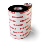 Toshiba DW1 Economy Wax Thermal Transfer Ribbon 76mm x 360m (3.00" x 1181') (Box of 12) BRDA076360-DW1 