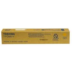 Toshiba TFC50UY ( TFC-50UY ) ( 6AJ00000111 ) OEM Yellow Laser Toner Cartridge