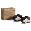 Xerox 106R02604 ( 106R2604 ) OEM Yellow Laser Toner Cartridge (Dual Pack)